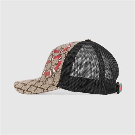 cappellino gucci serpente|gucci cappello uomo.